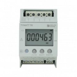 Sous compteur triphasé 60A Delta Dore Tywatt Tri - Double tarif (heures creuses / pleine)