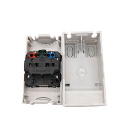 004280 Legrand - Prise modulaire 10A à 16A 250V - 2P+T à éclips - 2,5 modules - Prise fixation rail DIN