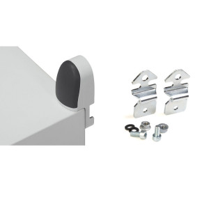 Fixation murale pour armoire électrique