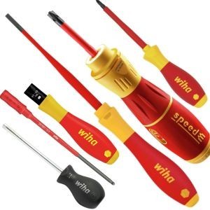 Tournevis Wiha : isolés VDE, pro électricien | Achat-Électrique