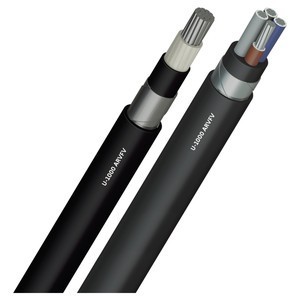 Câble ARVFV & Câble U-1000 ARVFV alu armé au Mètre - Enterrable