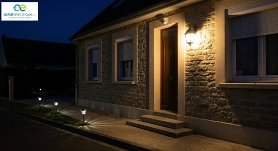 éclairage extérieur maison