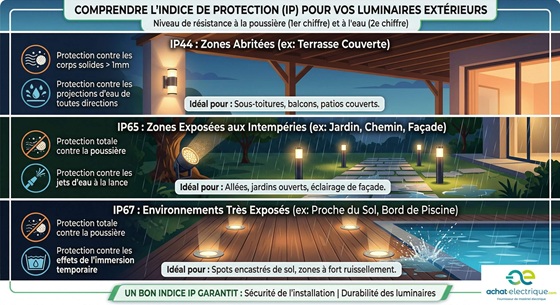 indice de protection luminaires