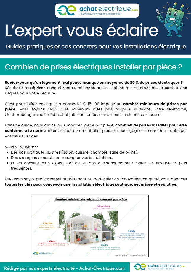Guide PDF - Combien de prises installer par pièce (Page de garde)