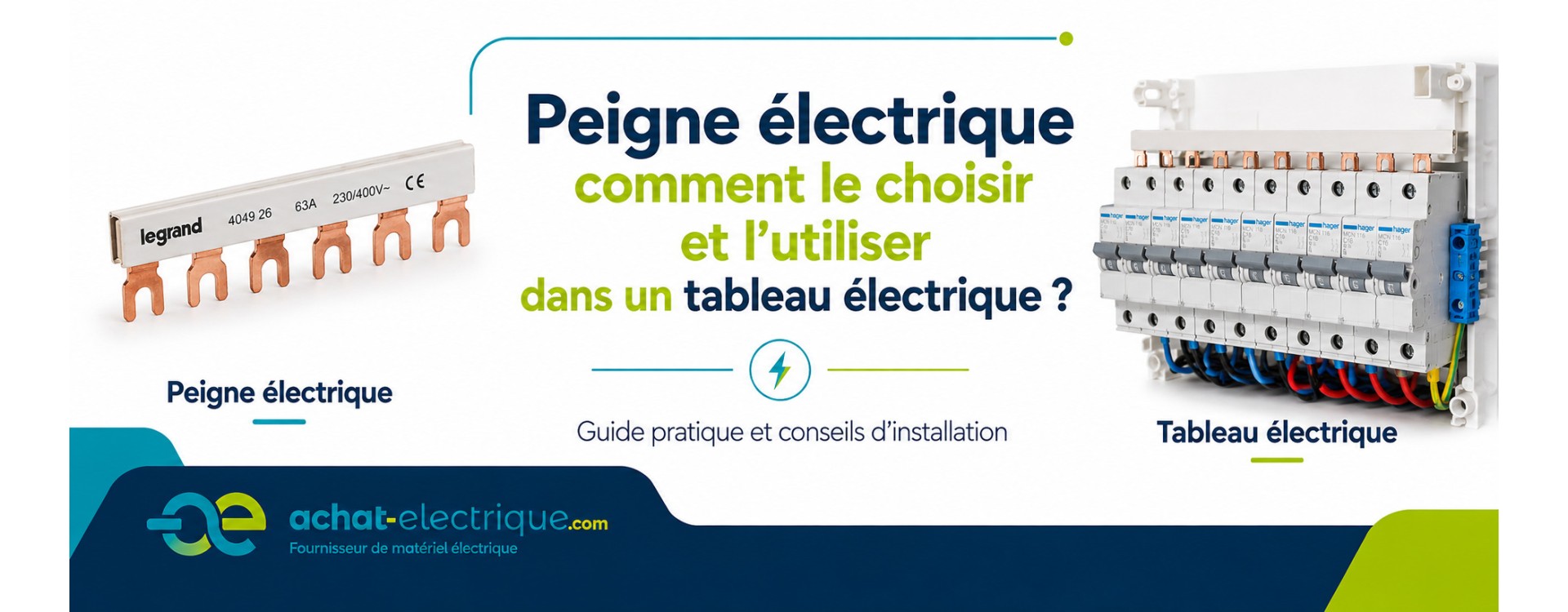 Peigne électrique : comment le choisir et l’utiliser dans un tableau électrique ?