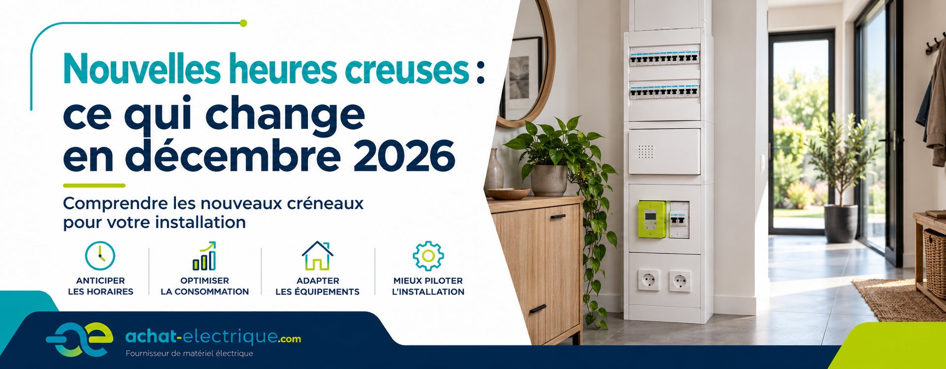 Nouvelles heures creuses : ce qui change en décembre 2026 pour votre installation