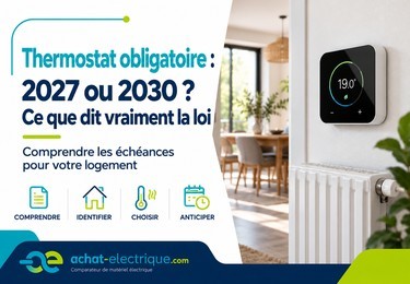 Thermostat obligatoire : 2027 ou 2030 ? Ce que dit vraiment la loi