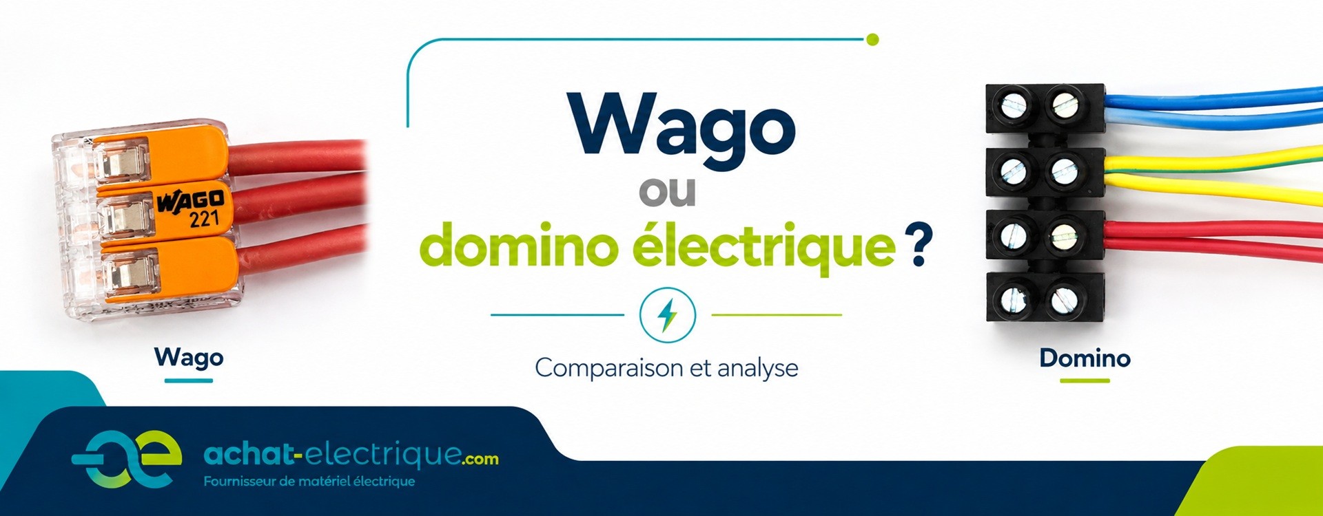 Connecteur Wago ou domino électrique ?